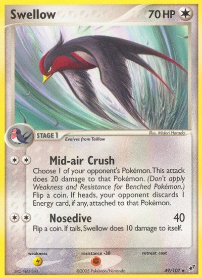 DX: Swellow (Reverse Holofoil)