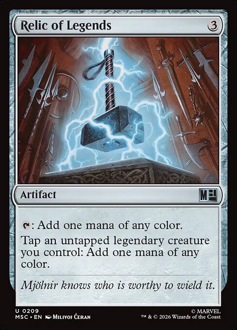 MSC: Relic of Legends