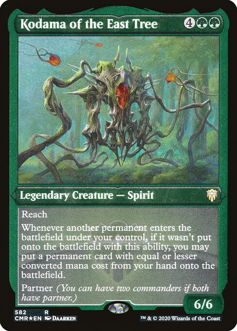 CMR: Kodama of the East Tree (Foil Etched)