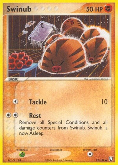 RR: Swinub (Reverse Holofoil)