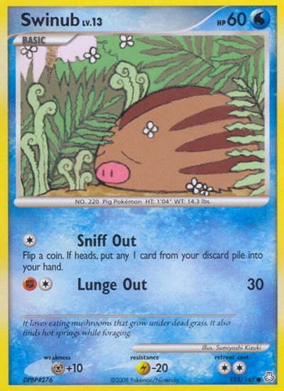 LA: Swinub (Reverse Holofoil)