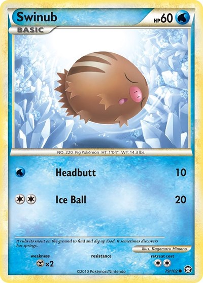TM: Swinub (Reverse Holofoil)