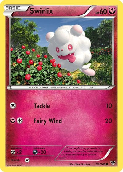 XY: Swirlix (Reverse Holofoil)