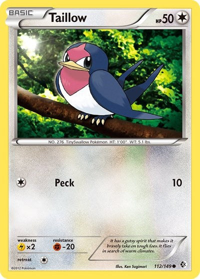 BCR: Taillow (Reverse Holofoil)