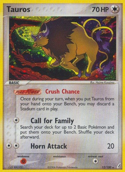 CG: Tauros (Holofoil)