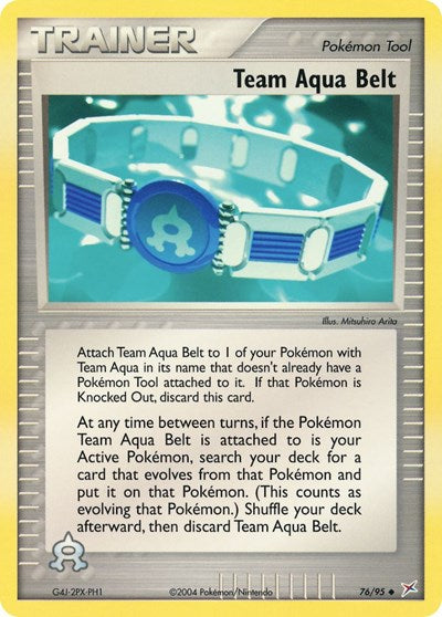 MA: Team Aqua Belt