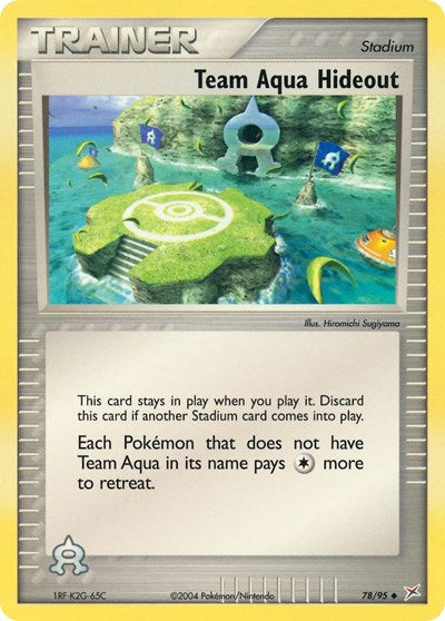 MA: Team Aqua Hideout (Reverse Holofoil)