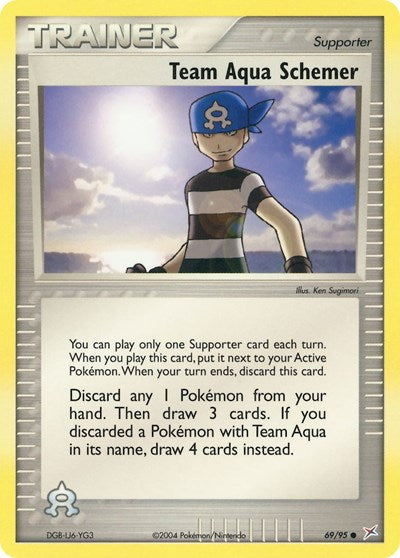 MA: Team Aqua Schemer (Reverse Holofoil)