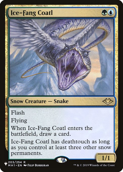 PLST: Ice-Fang Coatl