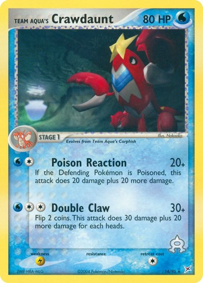 MA: Team Aqua's Crawdaunt - 14/95