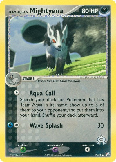 MA: Team Aqua's Mightyena - 30/95