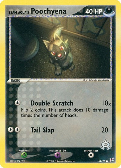 MA: Team Aqua's Poochyena - 54/95 (Reverse Holofoil)