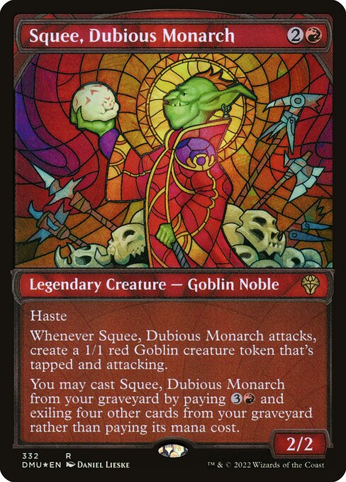DMU: Squee, Dubious Monarch (Textured Foil)