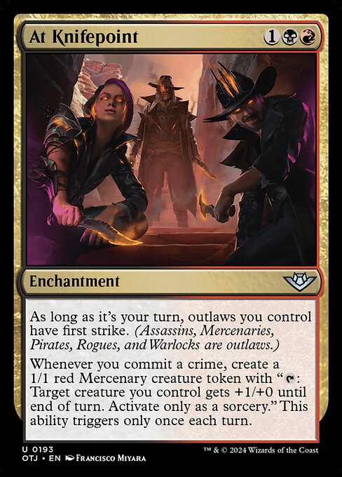 OTJ: At Knifepoint (Foil)