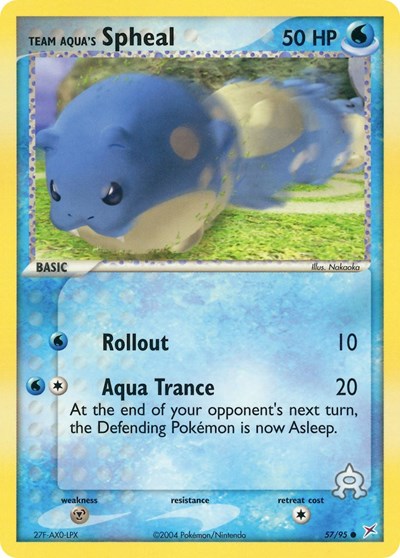 MA: Team Aqua's Spheal - 57/95