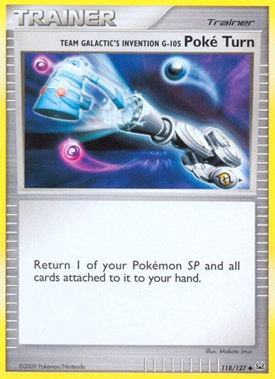 PL: Team Galactic's Invention G-105 Poke Turn (Reverse Holofoil)