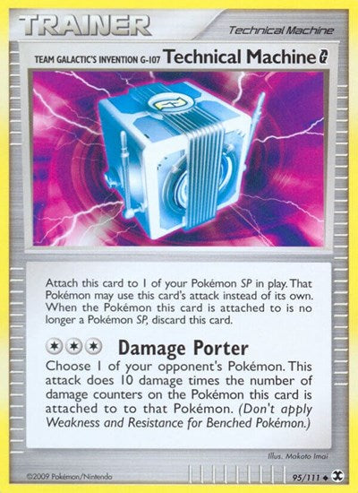 RR: Team Galactic's Invention G-107 Technical Mach. G (Reverse Holofoil)