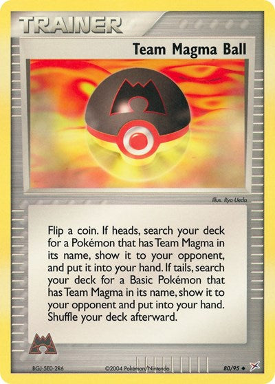 MA: Team Magma Ball