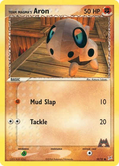 MA: Team Magma's Aron - 58/95