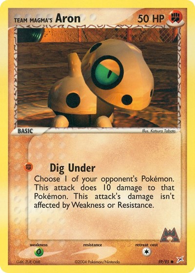 MA: Team Magma's Aron - 59/95
