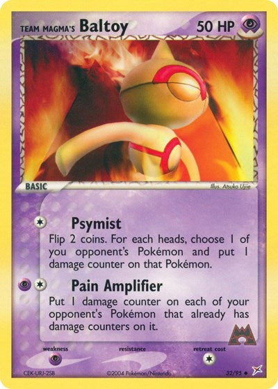 MA: Team Magma's Baltoy - 32/95