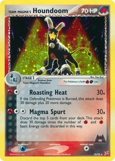 MA: Team Magma's Houndoom - 10/95 (Reverse Holofoil)