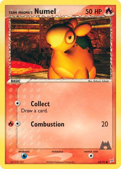 MA: Team Magma's Numel (Reverse Holofoil)