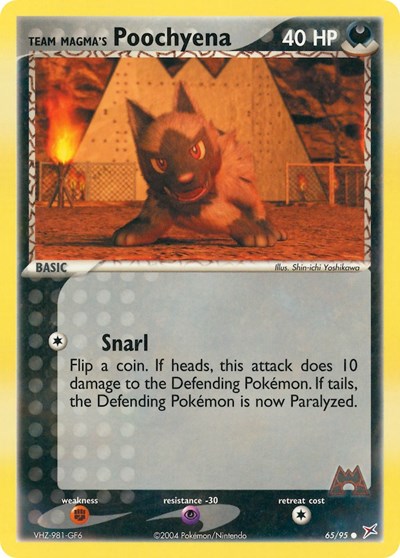 MA: Team Magma's Poochyena - 65/95