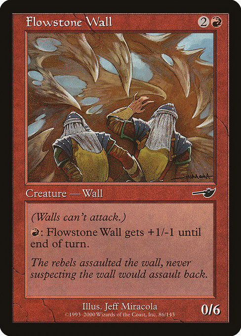 NEM: Flowstone Wall (Foil)
