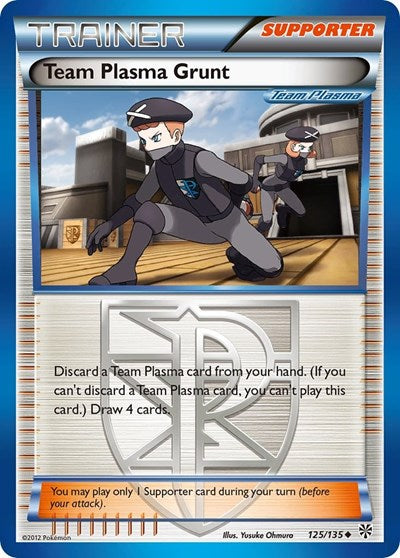 PLS: Team Plasma Grunt (Team Plasma) (Reverse Holofoil)