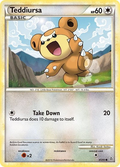 UL: Teddiursa (Reverse Holofoil)
