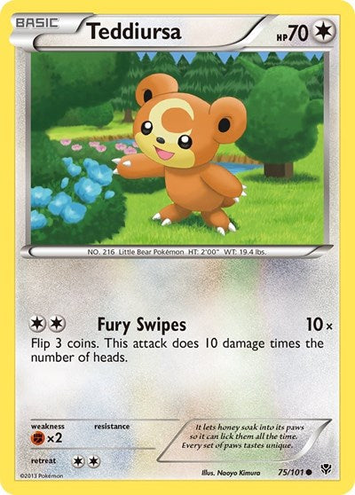 PLB: Teddiursa (Reverse Holofoil)
