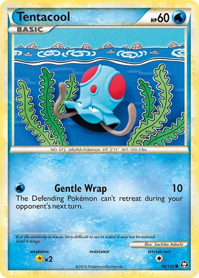TM: Tentacool (Reverse Holofoil)