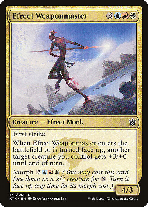 KTK: Efreet Weaponmaster (Foil)