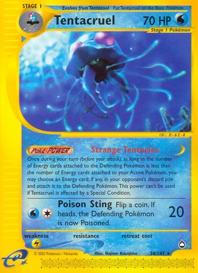 AQ: Tentacruel (Reverse Holofoil)