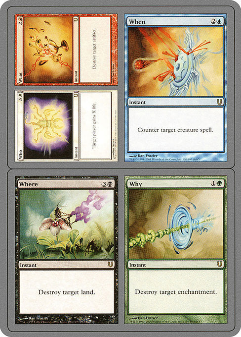 UNH: Who // What // When // Where // Why (Foil)