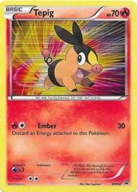 PR: Tepig (BW02) (Holofoil)