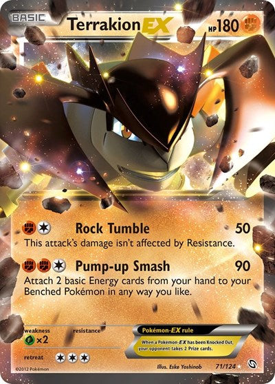 DRX: Terrakion EX (Holofoil)