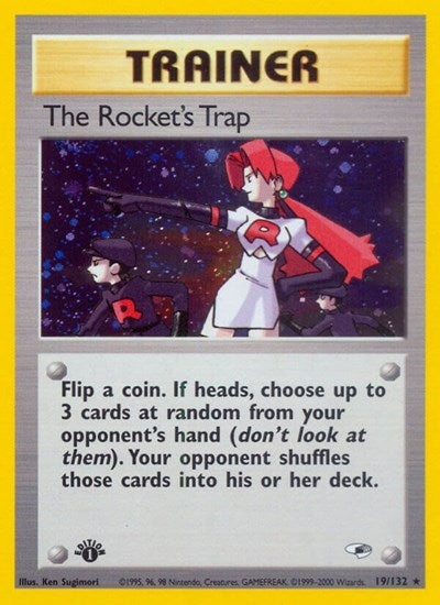 G1: The Rocket's Trap (1st Edition Holofoil)