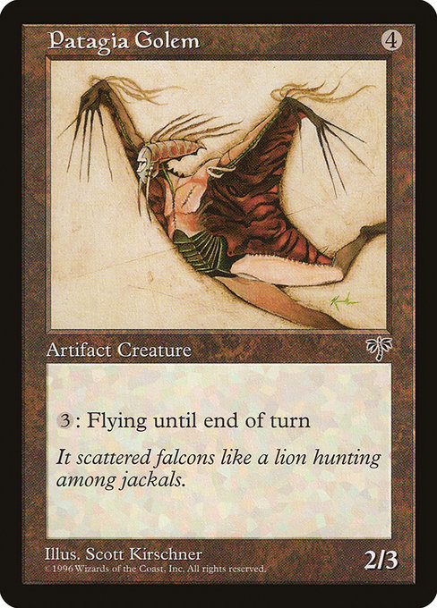 MIR: Patagia Golem