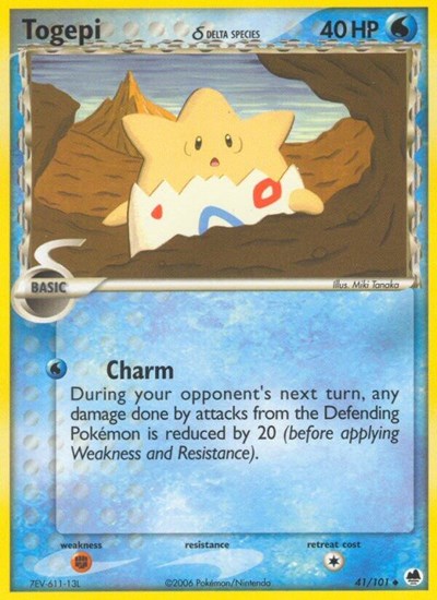DF: Togepi (Delta Species) (Reverse Holofoil)