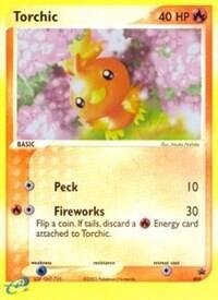 PR: Torchic - 008 (e-League) (Reverse Holofoil)