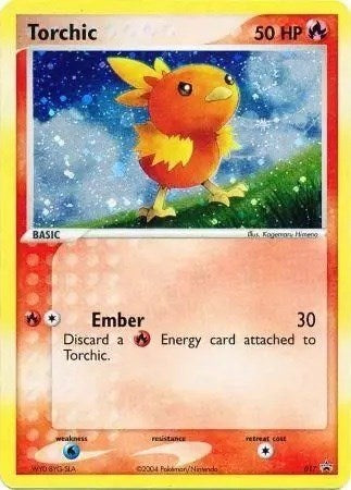 PR: Torchic - 017 (EX Deck Tin) (Holofoil)
