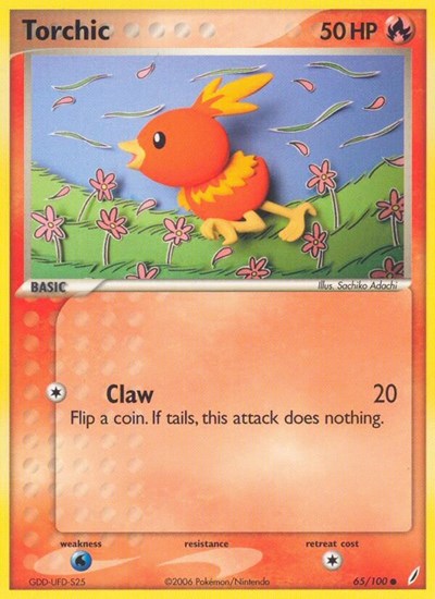 CG: Torchic - 065/100 (Reverse Holofoil)