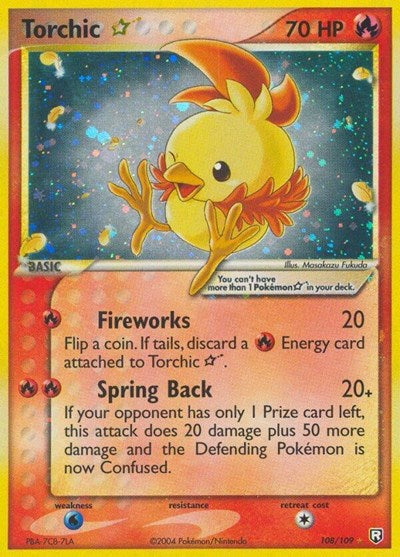 RR: Torchic Star (Holofoil)