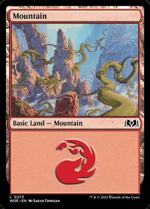 WOE: Mountain (0273) (Foil)