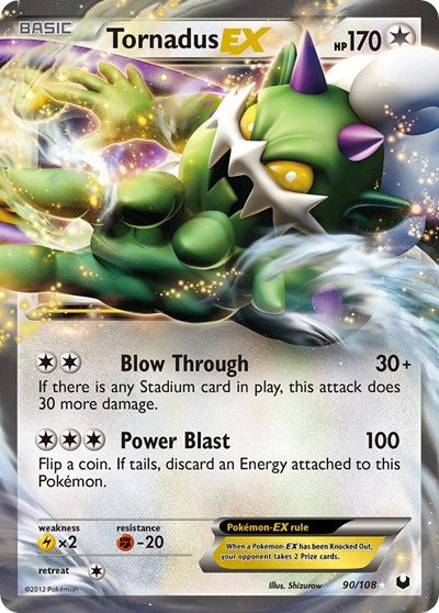 DEX: Tornadus EX (Holofoil)
