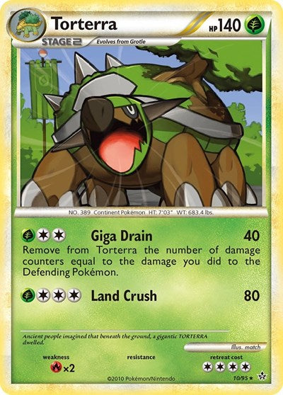 UL: Torterra (Reverse Holofoil)