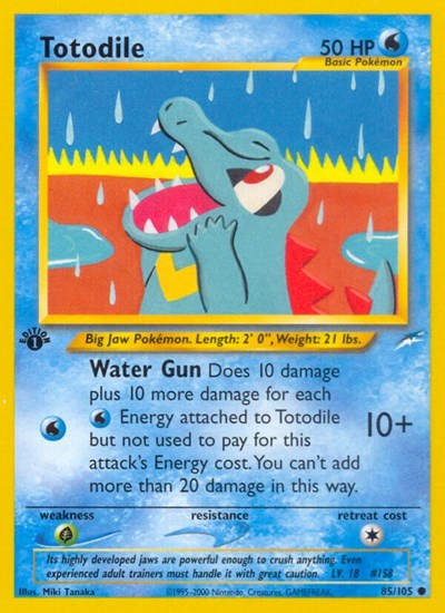 N4: Totodile (1st Edition)