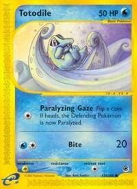 EX: Totodile (135) (Reverse Holofoil)